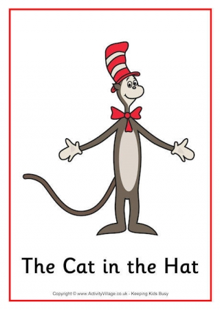 Cat In The Hat Poster