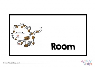 Cat Room Sign