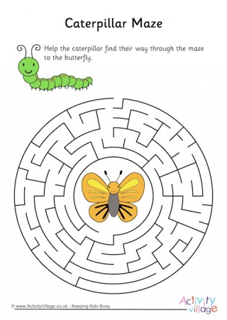 Caterpillar Maze 1