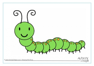 Caterpillar Poster