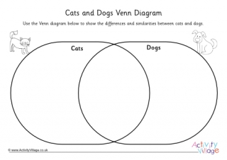 The differences and similarities between cats and dogs