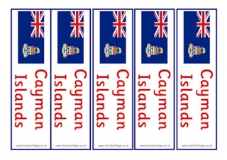 Cayman Islands Bookmarks