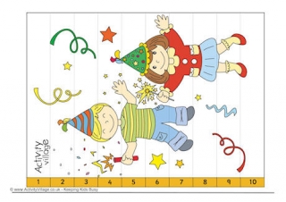 Celebration Counting Jigsaw