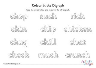 Ch Digraph Colour In