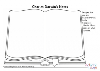 Charles Darwin's Notes Writing Prompt