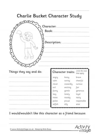Charlie Bucket Character Study