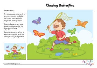 Chasing Butterflies Jigsaw