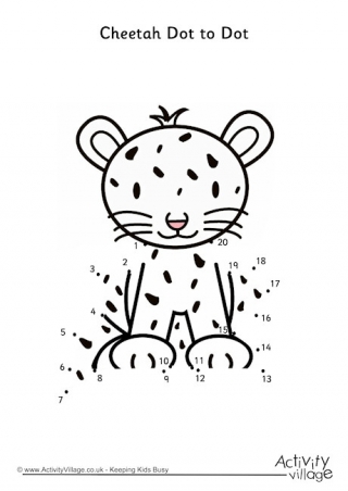 Cheetah Dot to Dot