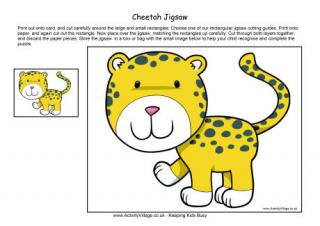 Cheetah Jigsaw