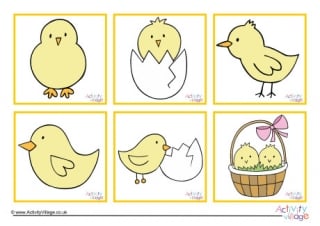 Chick Game Cards