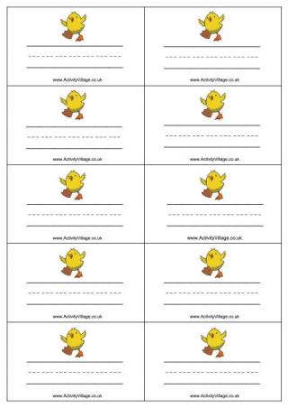 Chick Name Badges