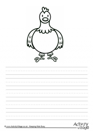 Chicken Story Paper