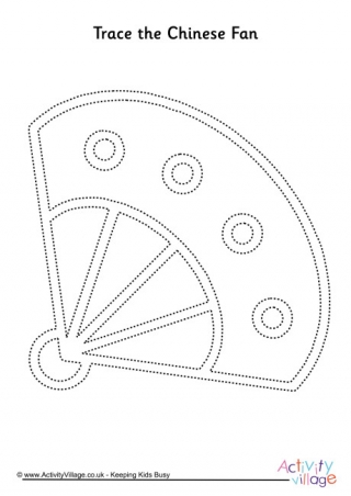 Chinese Fan Tracing Page
