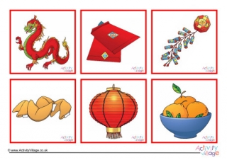 Chinese New Year Game Cards