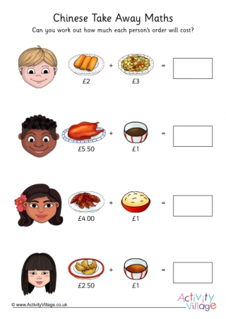 Chinese Takeaway Maths 1