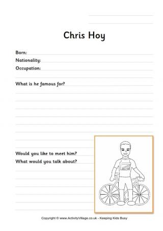 Chris Hoy Worksheet