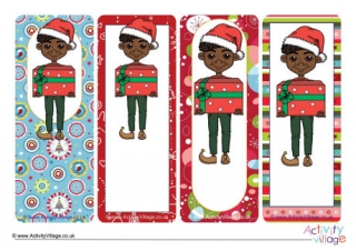 Christmas Boy Bookmarks