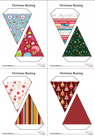 Christmas Bunting 1 - Small