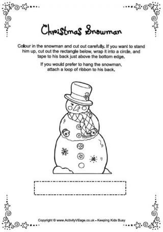 Christmas Characters - Snowman