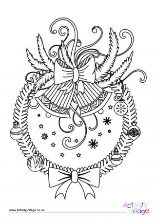 Christmas Colouring Design 3