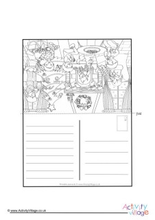 christmas colouring pages