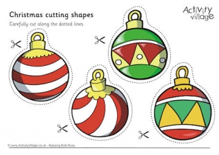 Christmas Cutting Shapes