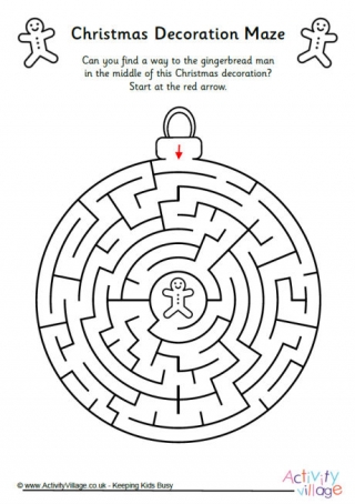Christmas Decoration Maze 2