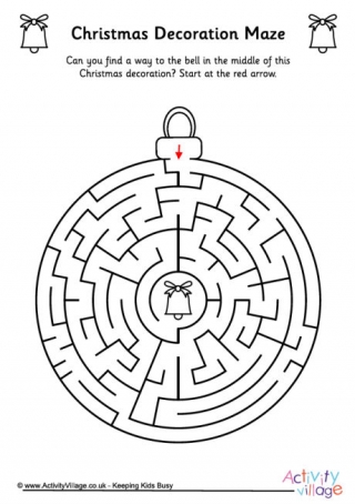 Christmas Decoration Maze 3