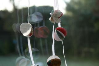 Christmas Dotty 3D Garland