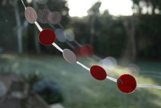 Christmas Dotty Garland