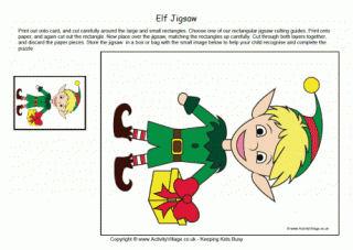 Christmas Elf Printables