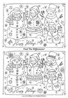 Christmas Find the Differences