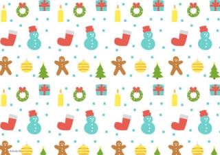 Christmas Fun Scrapbook Paper