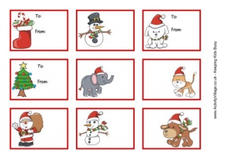Christmas Gift Tags 4