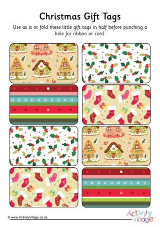 Christmas Gift Tags 9