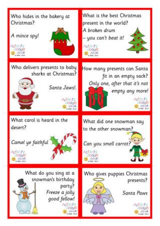 Christmas Jokes for Kids