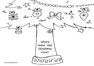 Christmas Morning Doodle Page