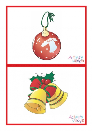 Christmas Picture Flashcards