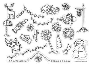 Christmas Scissor Activities