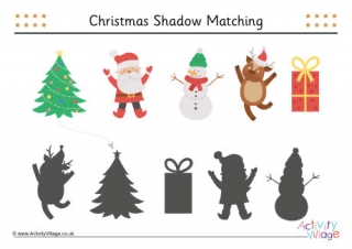  Christmas Shadow Matching 3