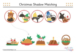  Christmas Shadow Matching 4