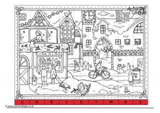 Christmas Spelling Jigsaw 2