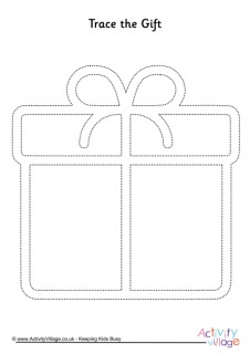 Christmas Tracing Pages