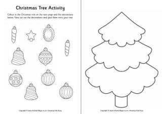 Christmas Tree Activity