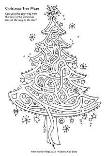 Christmas Tree Puzzles