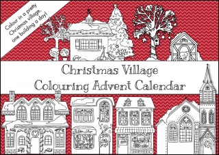 Christmas Village Colouring Advent Calendar