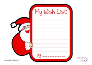 Christmas Wish List 2