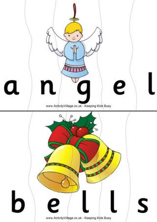 Christmas Word Jigsaws 1