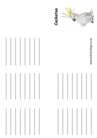 Cockatoo Booklet
