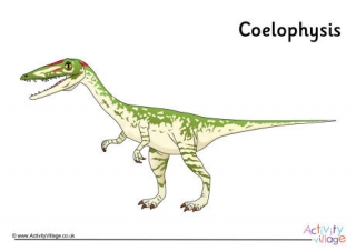Coelophysis Poster